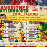 Favoritner Gartenwochen 12. -23. Mai