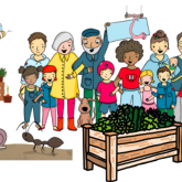 Garten- und Naturprojekte in Favoriten