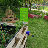 Arthaberpark HochbeetZone & Kräutergarten