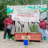 Erlachpark Hochbeet